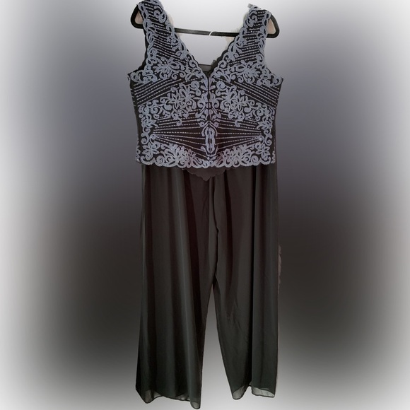 Evening pant set by JS Signature and Alex Evenings XL - Picture 4 of 12
